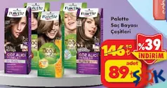PALETTE SAÇ BOYASI ÇEŞİTLERİ indirimli fiyat PALETTE SAÇ BOYASI ÇEŞİTLERİ fiyat ve kampanya bilgisi